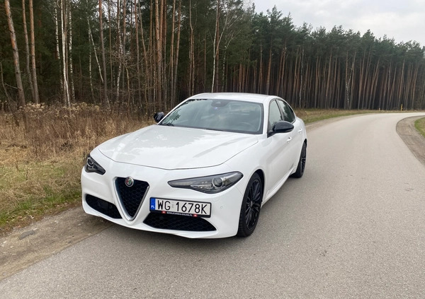 Alfa Romeo Giulia cena 81000 przebieg: 144000, rok produkcji 2017 z Garwolin małe 79